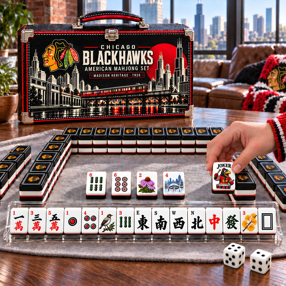 Premium CBH Mahjong Tiles Set PVNA
