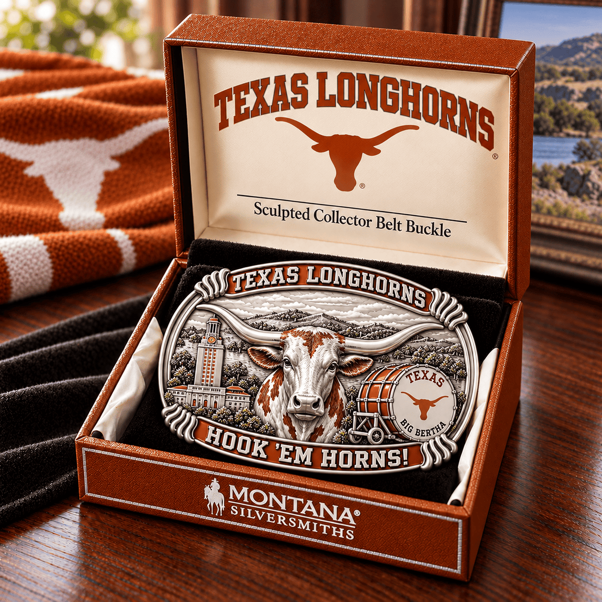 TLS SCULPTED COLLECTOR BELT BUCKLE HQH