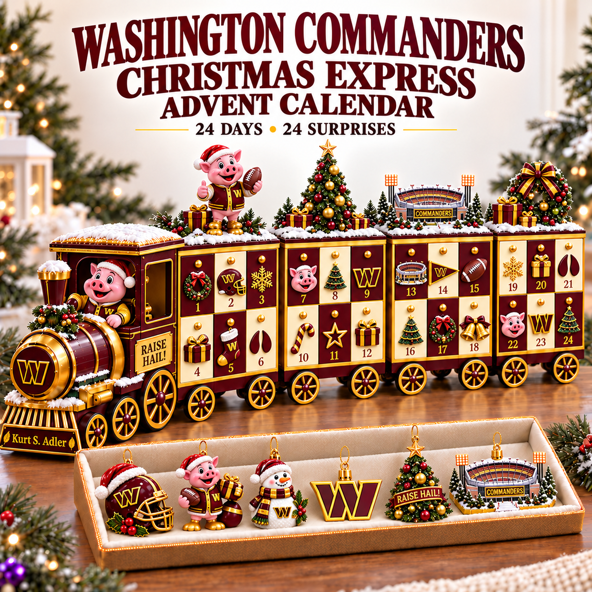 WCD Premium Christmas Advent Calendar TMH