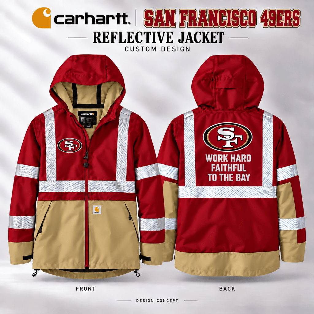 SF49 Custom Reflective Workwear Jacket PNPA