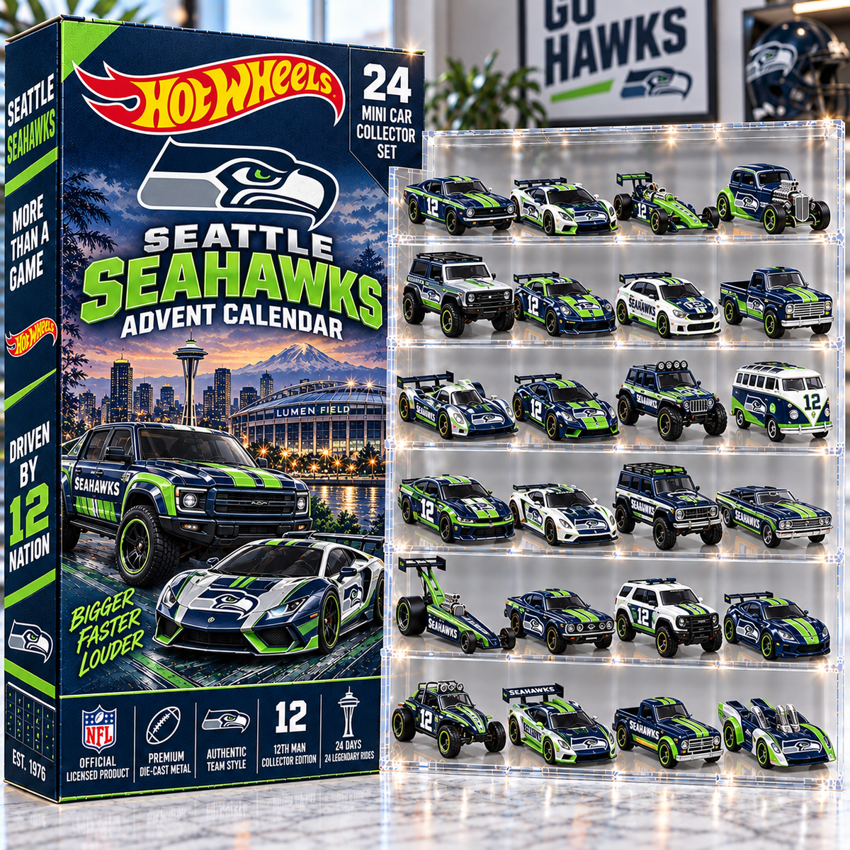 STSH Premium Mini Car Advent Calendar NTNA