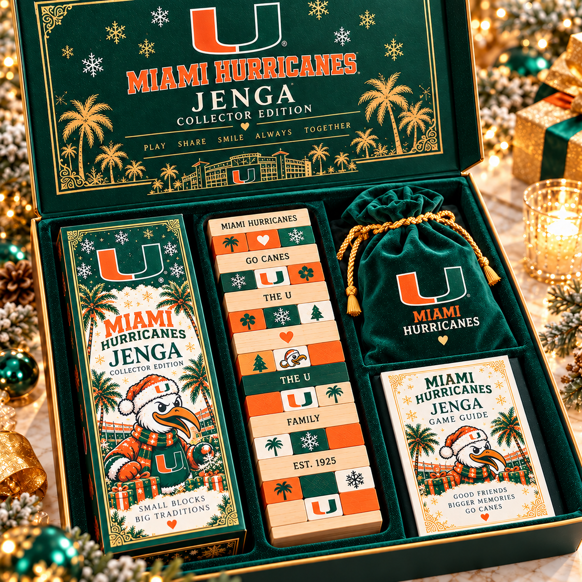 Jenga Collector Edition – Premium MHC Wooden Stacking Game VTH