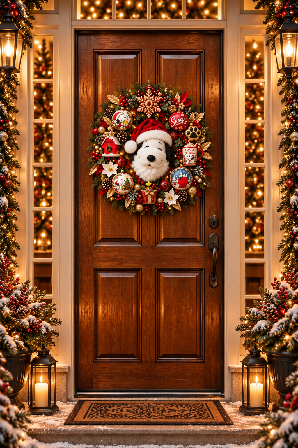 SPNY Premium Christmas Ornament Wreath NTTB