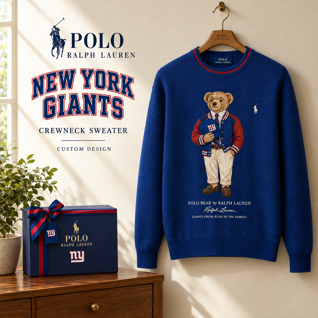 New York Giants Premium Crewneck Sweater