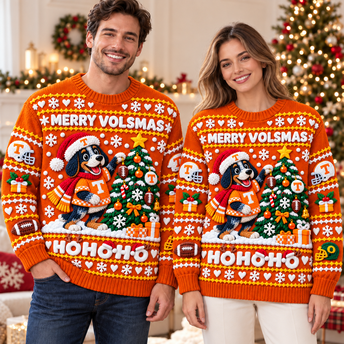 TVF Premium 3D Christmas Sweater TMH