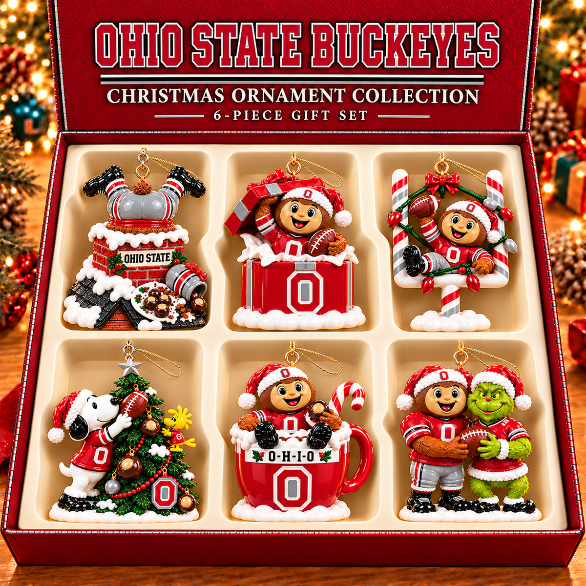 OSB Premium Christmas Tree Ornament Set TMH