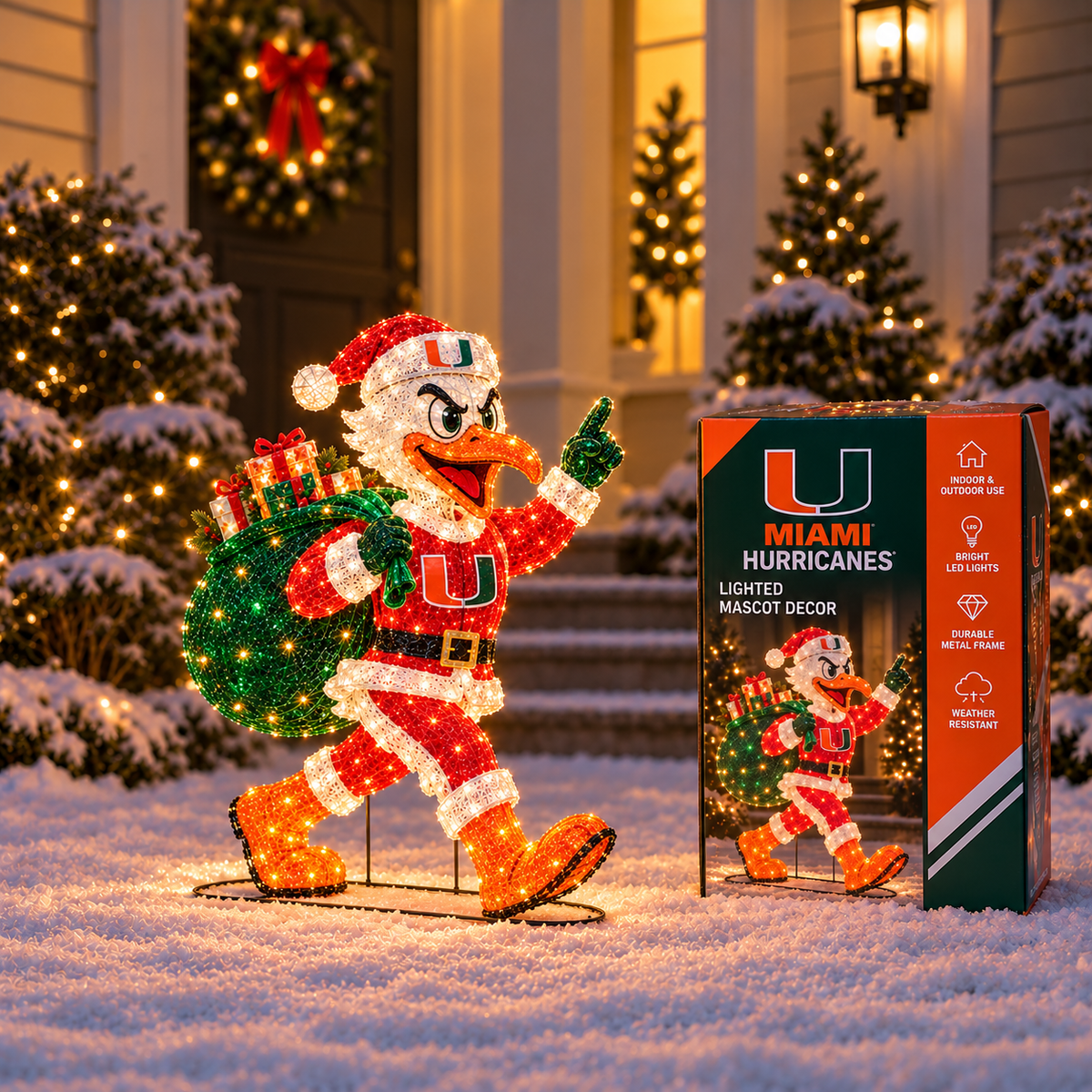 MHC Premium Lighted Christmas Mascot Decoration BMD