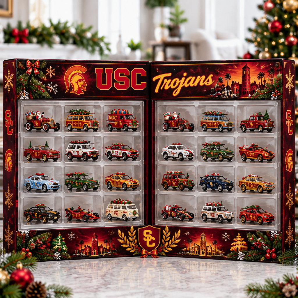 USC Trojans Premium Mini Car Advent Calendar