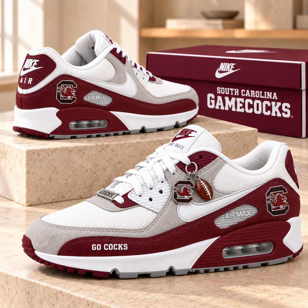 South Carolina Gamecocks Premium Low-Top Sneakers