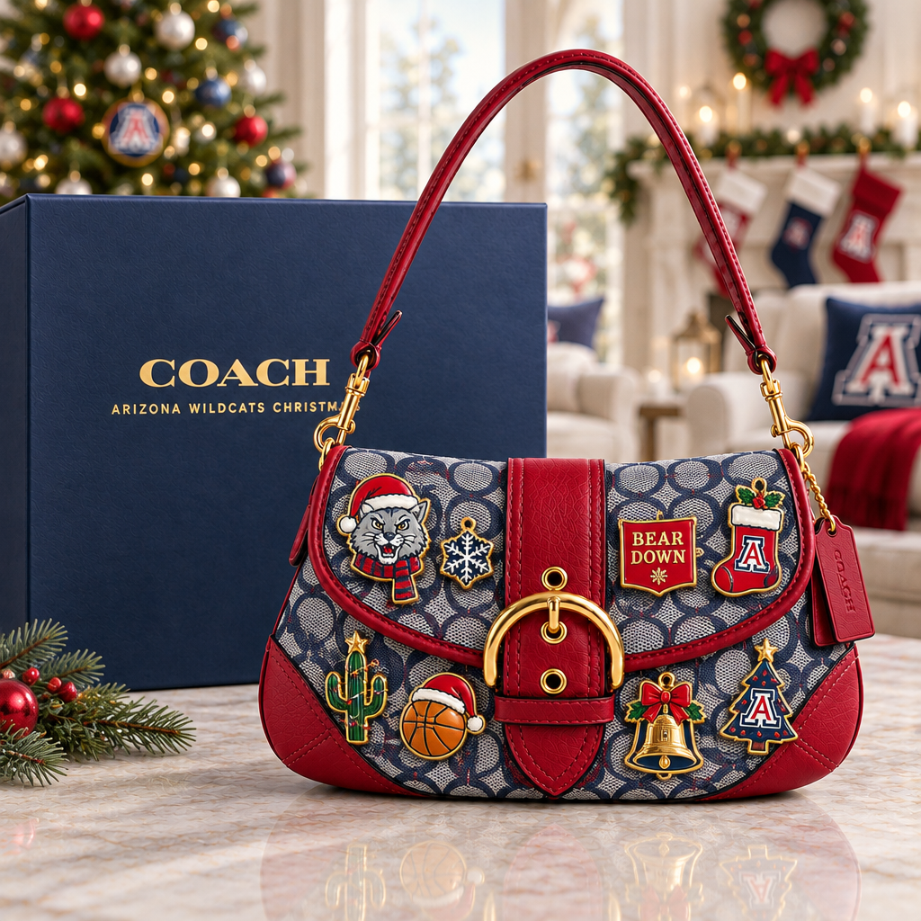 Arizona Wildcats Soho Bag With Charm