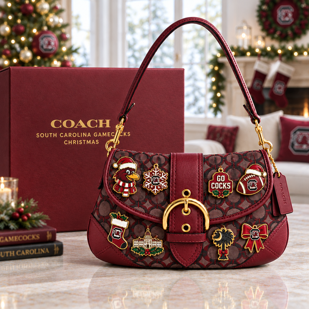 South Carolina Gamecocks Soho Bag With Charm