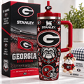 Georgia Bulldogs 40oz Tumbler With Handle TTNL