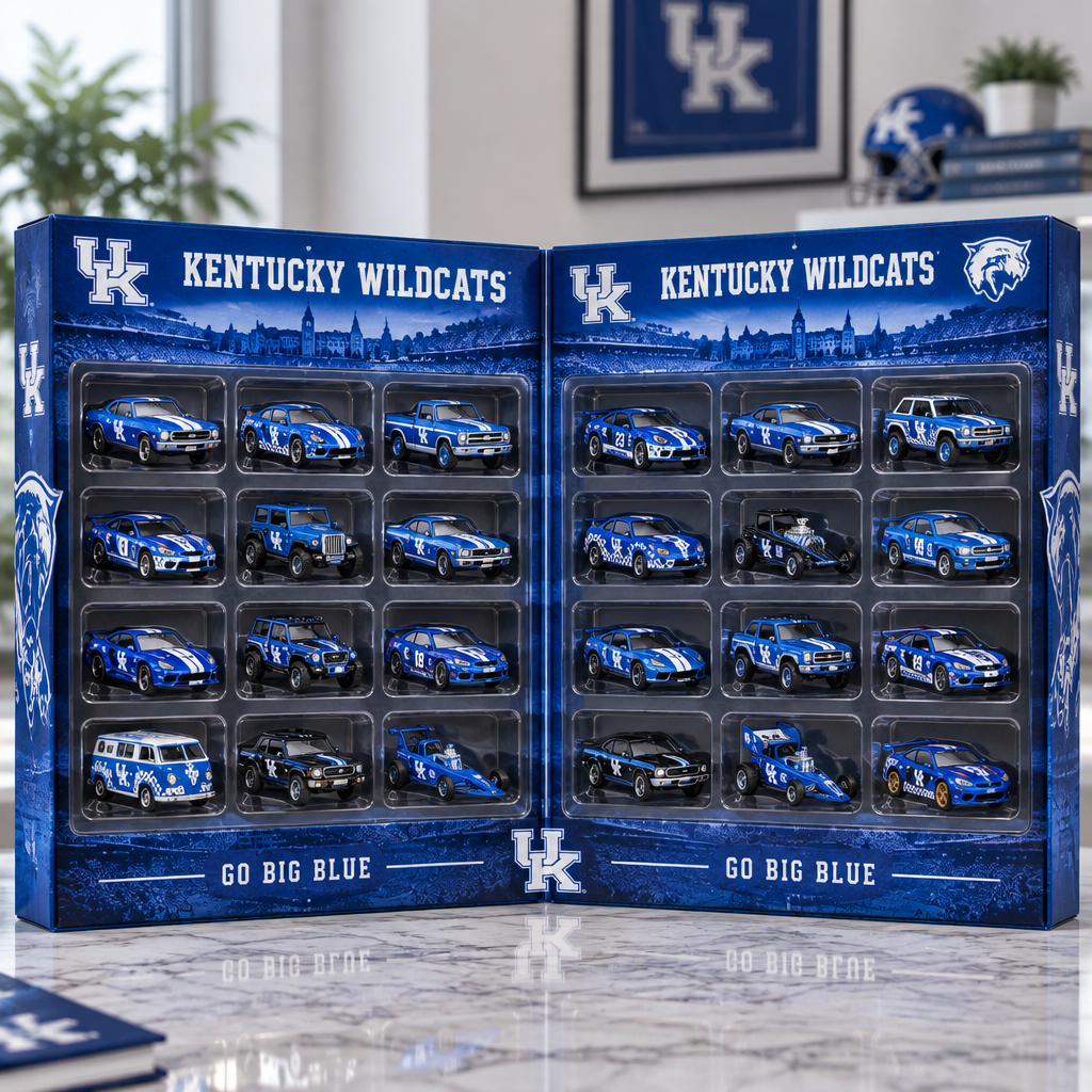 Kentucky Wildcats Premium Mini Car Advent Calendar