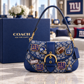 New York Giants Soho Bag With Charm