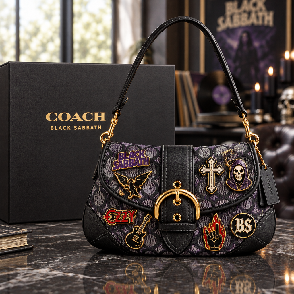 Black Sabbath Soho Bag With Charm