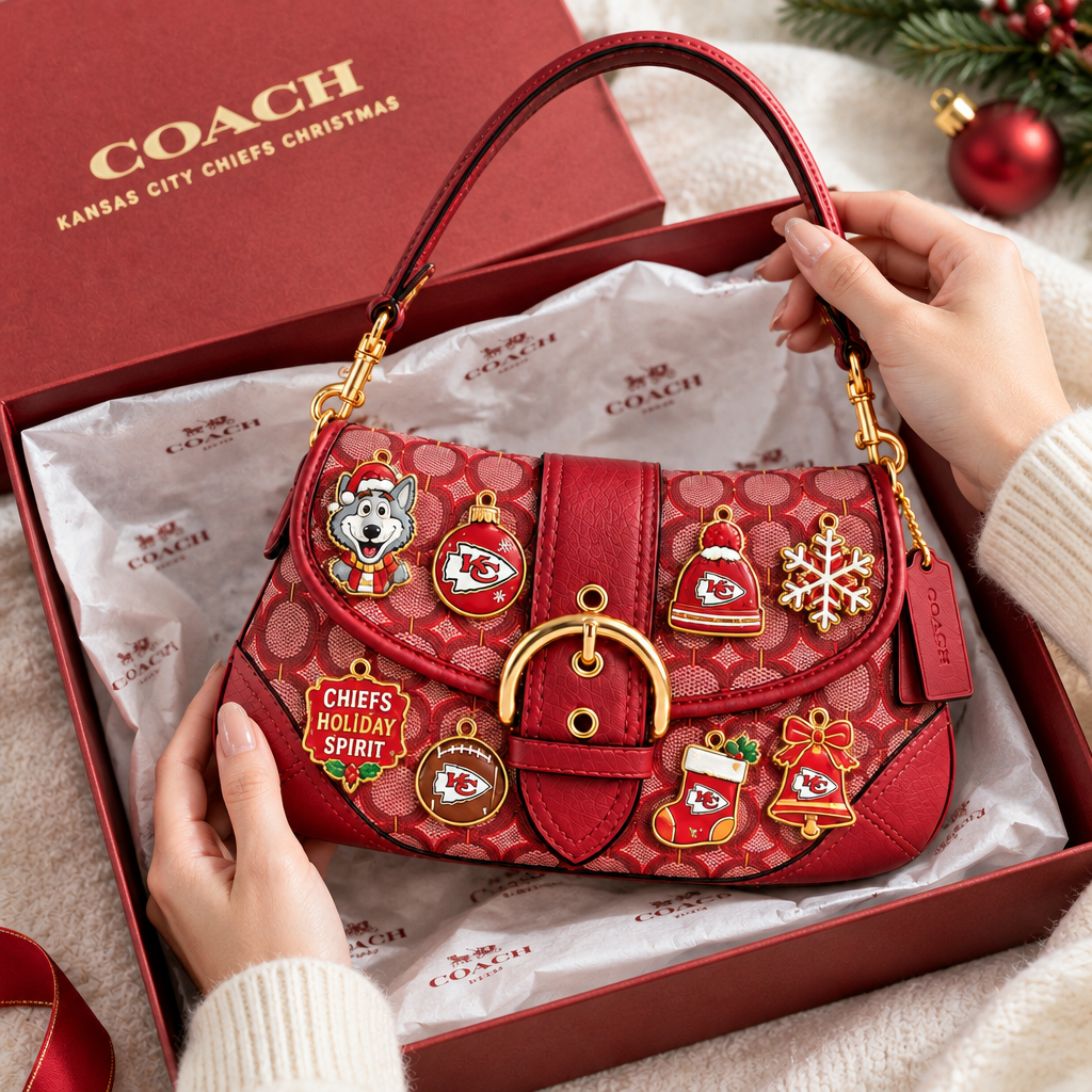 Kansas City Chiefs Soho Bag With Charm