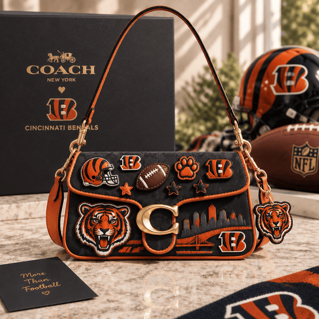 Premium CCBG Coach Shoulder Cross With Charm LNTH
