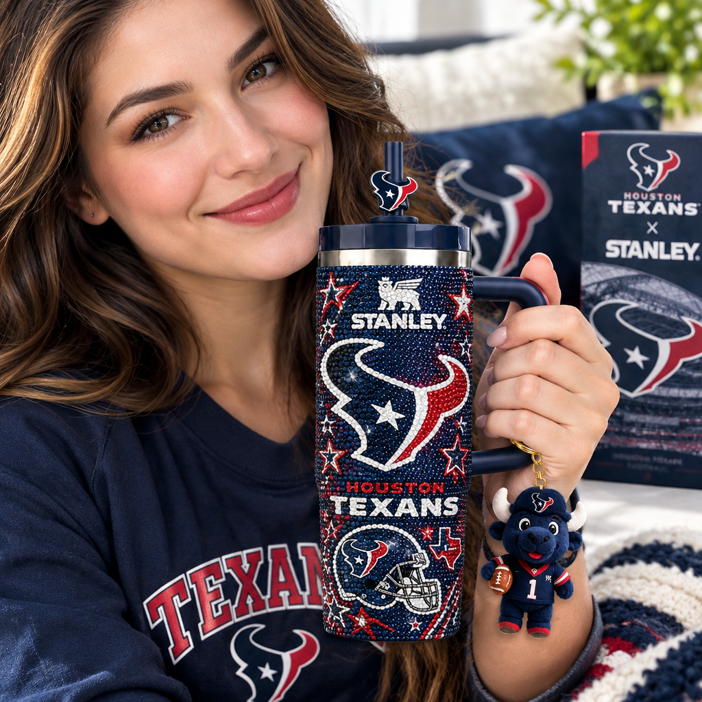 Houston Texans 40oz Tumbler With Handle TTNL